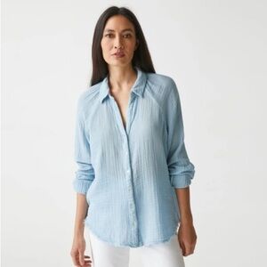 Michael Stars Toni Gauze Blouse